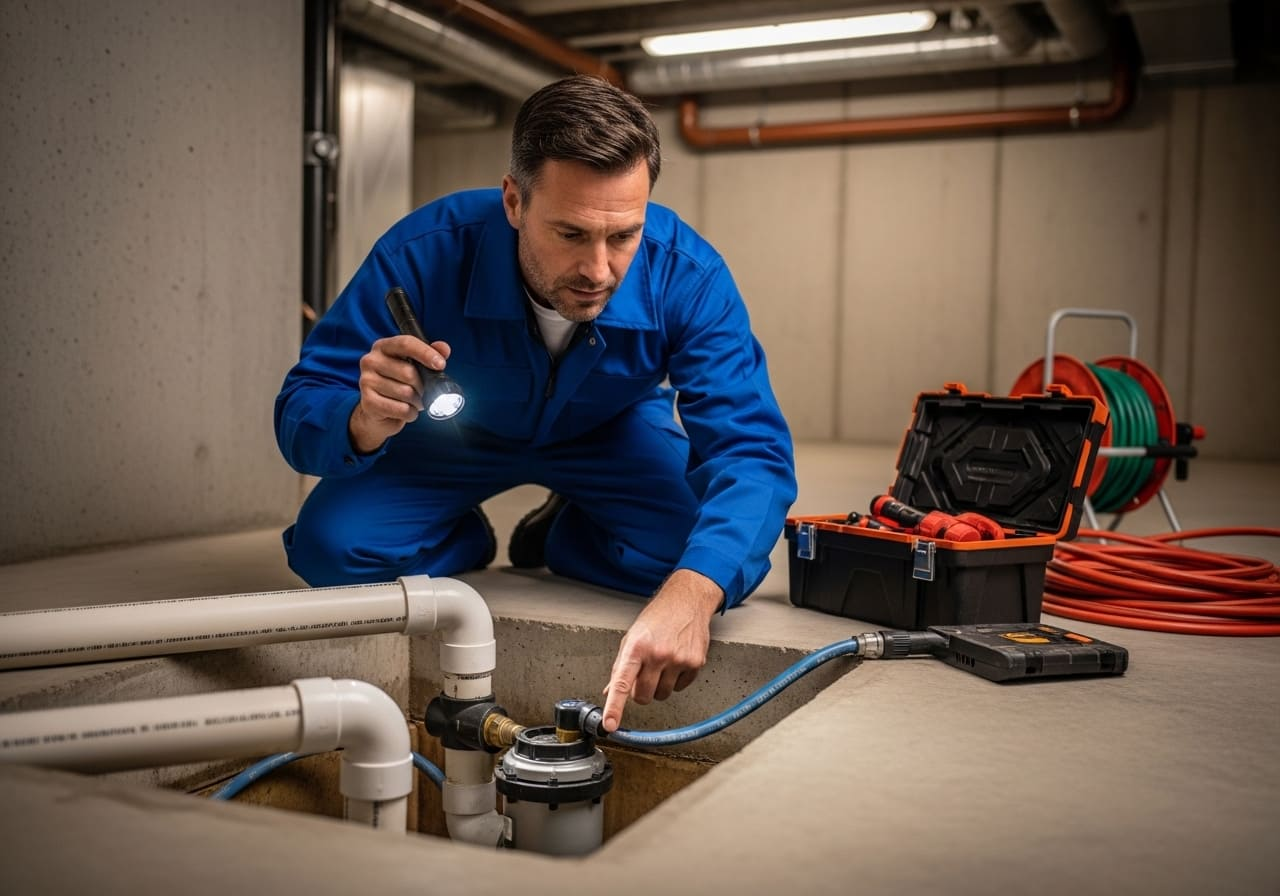 Sump Pump Installation & Repair in Whiteside
